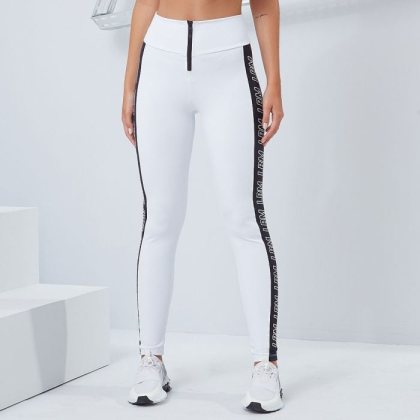 LABELLAMAFIA Dámske legíny Essential LBM White S