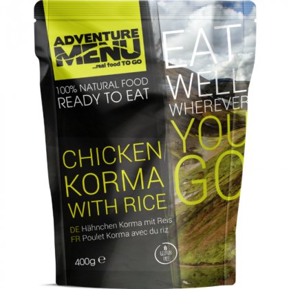 Adventure Menu Kurča Korma s ryžou