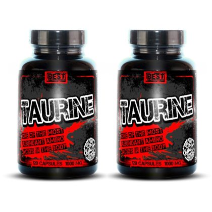 1+1 Zadarmo: Taurine od Best Nutrition 120 kaps. + 120 kaps.