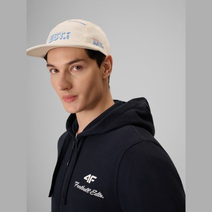 Šiltovka strapback pánska - béžová