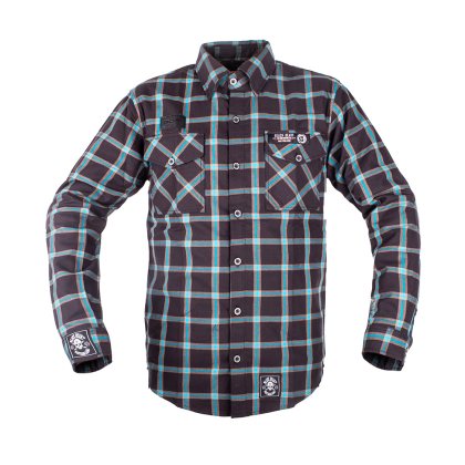 W-TEC Black Heart Respector čierna s modrým pruhom - M