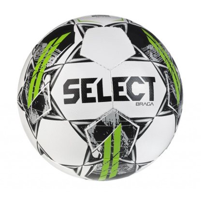 Futbalová lopta SELECT FB Braga 5 - bielo-šedá