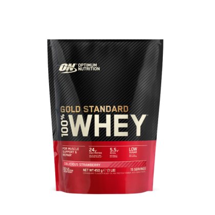 Optimum Nutrition 100 Whey Gold Standard jahoda