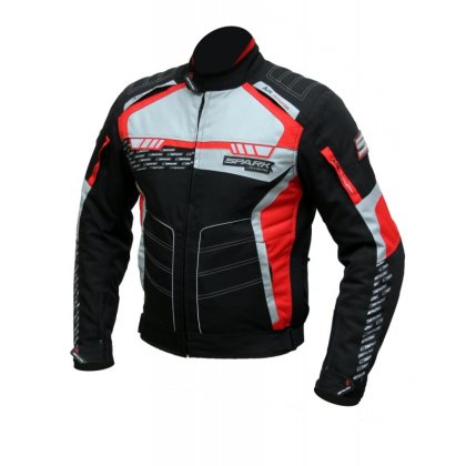 Spark Mizzen bunda červeno-čierna - 5XL