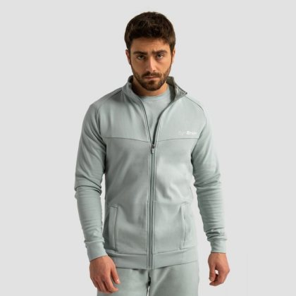 GymBeam Mikina so zipsom Limitless Eucalypt LL