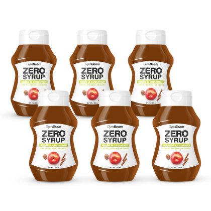 GymBeam ZERO SIRUP Jablko & škorica