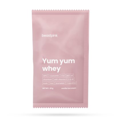 BeastPink Vzorka Yum Yum Whey vanilková zmrzlina