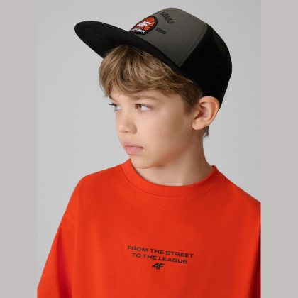 Detská snapback šiltovka - sivá