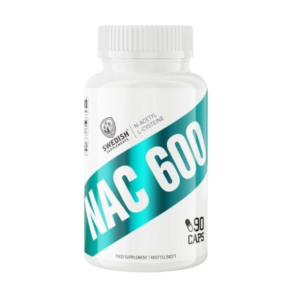 NAC 600 - Swedish Supplements 90 kaps.