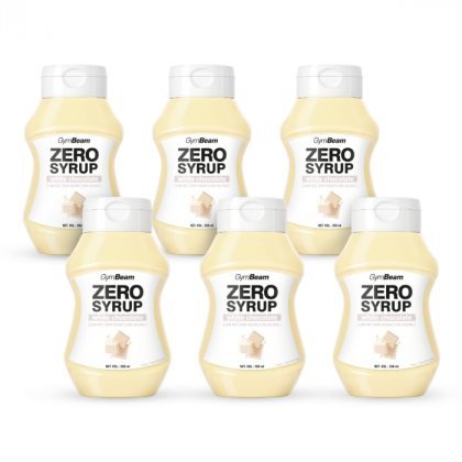 GymBeam ZERO SIRUP biela čokoláda