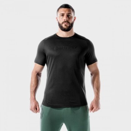 SQUATWOLF Tričko LAB360º Recycled Mesh Tee čierne S