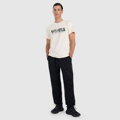 Nohavice casual pánske - čierne