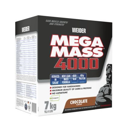 Weider Mega Mass 4000 čokoláda