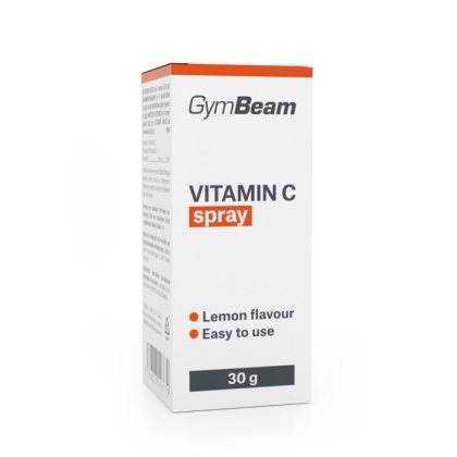 GymBeam Vitamín C v spreji citrón