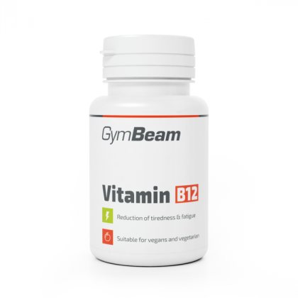 GymBeam Vitamín B12 (kobalamín) 90 tab. bez príchute