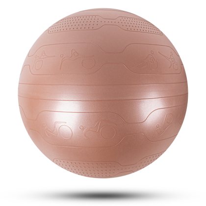 inSPORTline Stretch Ball 65 cm mocha mousse