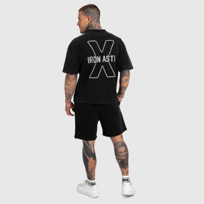 Pánska súprava Iron Aesthetics X Washed, čierna