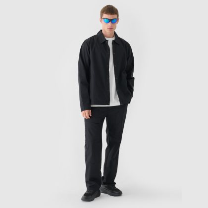 Pánske casual nohavice - čierne