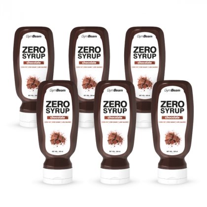 GymBeam ZERO SIRUP čokoláda