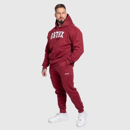 Tepláková súprava Iron Aesthetics ASTHX, bordová