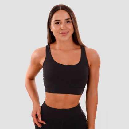GymBeam Športová podprsenka Cut-Out black XSXS