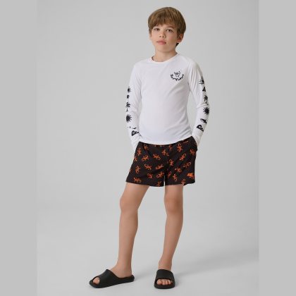 Chlapčenské plážové boardshorty - multicolor