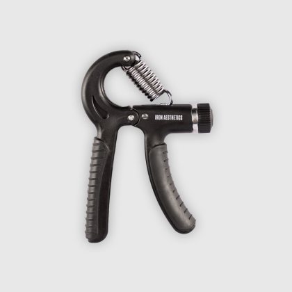 Posilňovacia pomôcka Iron Aesthetics Hand Grip, čierna