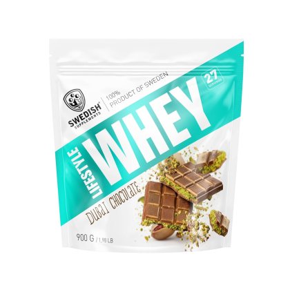 Lifestyle Whey - Swedish Supplements 900 g White Chocolate Raspberry
