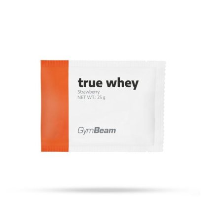 GymBeam Vzorka True Whey jahoda