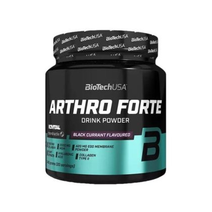 Arthro Forte Drink Powder - Biotech USA 340 g Blackcurrant