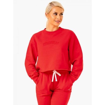 Ryderwear Dámska mikina Ultimate Fleece Red M