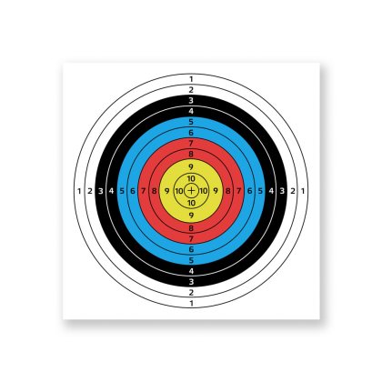 Terč inSPORTline Darber 40x40cm 10ks