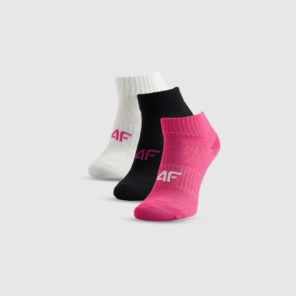 Ponožky krátke (3-pack) dievčenské - multicolor