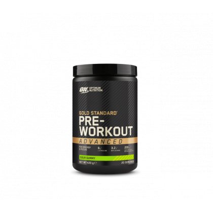 Optimum Nutrition PLATINUM Pre Workout modrá malina