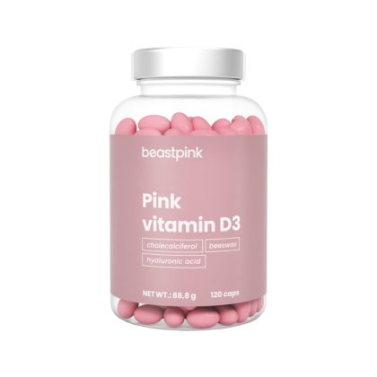 BeastPink Pink Vitamín D3 2000 IU