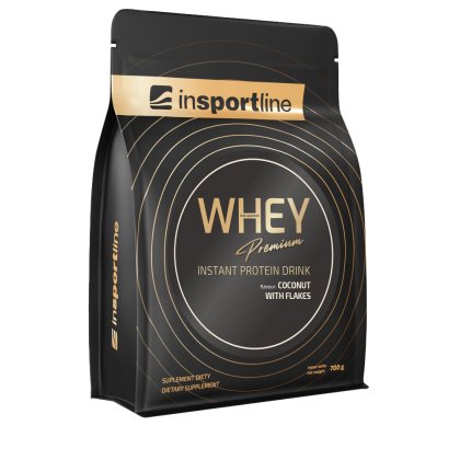 Protein inSPORTline WHEY Premium 700g Príchuť kokos