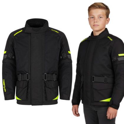 W-TEC Pinapoco bunda čierna-fluo - L/XL
