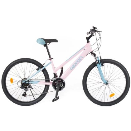 Olpran Formica ALU 24" - model 2026 ružová/šedá - 15" (135-155 cm)