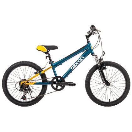 Olpran Agilis ALU 20" - model 2026 tmavo zelená/oranžová - 13" (125-145 cm)