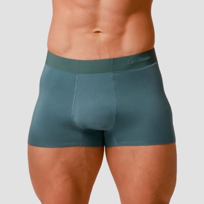 GymBeam Pánske boxerky Soft 2Pack Blue MM