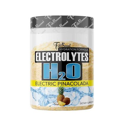 Electrolytes H2O - FitBoom 500 g Electric Strawberry+Lime