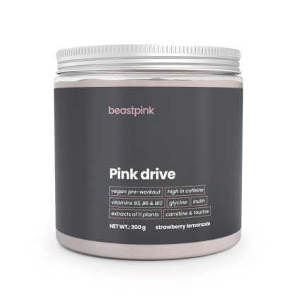 BeastPink Pink Drive jahodová limonáda