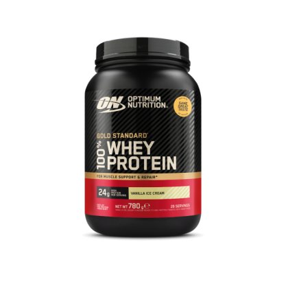 Optimum Nutrition 100 Whey Gold Standard vanilková zmrzlina