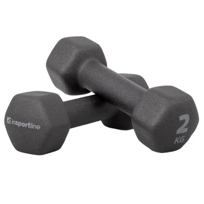Neoprénové činky inSPORTline ON-X Renbell 2 x 2 kg