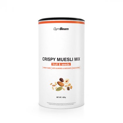 GymBeam Crispy Muesli Mix ovocie a semienka