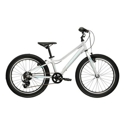 Kross Lea Mini 1.0 20" - model 2026 strieborná/tyrkysová/lesk - 11" (110-135 cm)