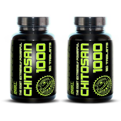 1+1 Zadarmo: Chitosan 1000 od Best Nutrition 120 tbl. + 120 tbl.