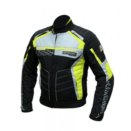 Spark Mizzen bunda čierna-fluo - S