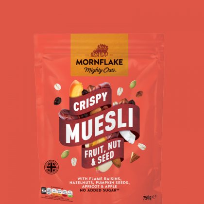 Mornflake Crispy Muesli ovoce, oříšky, semínka 750 g