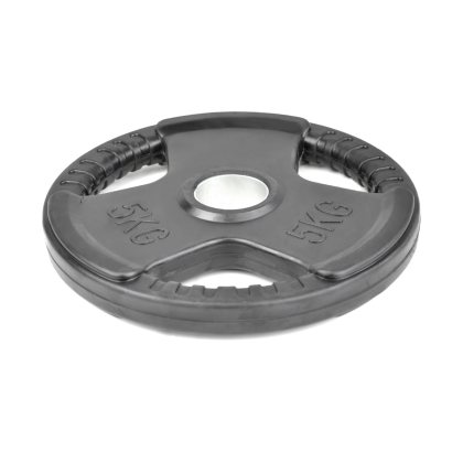 Kotúč olympijský MASTER 5 kg pogumovaný